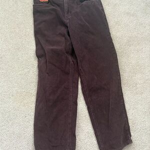 Empyre Dark Brown Corduroy Pants